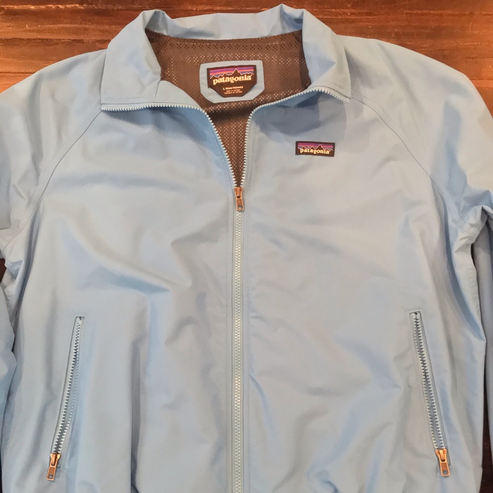Patagonia Blue Baggies Jacket